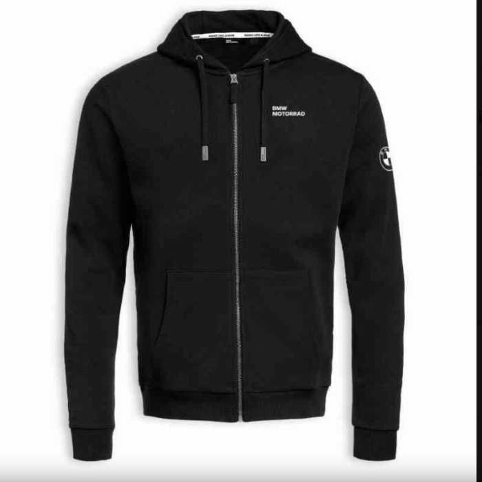 GILET A CAPUCHE MLAR NOIR