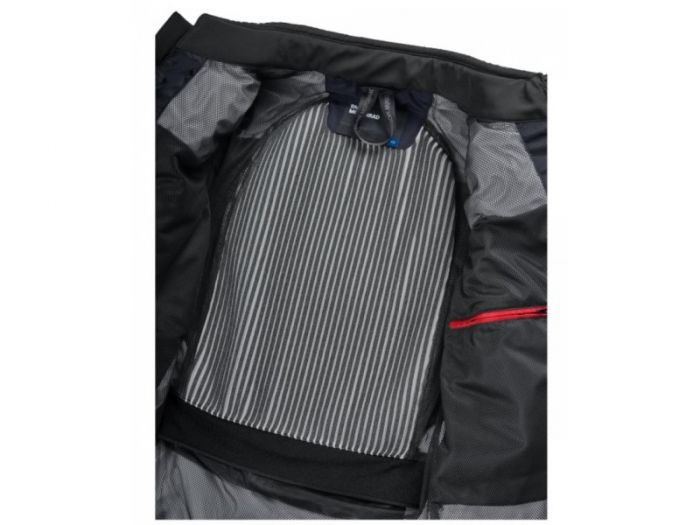 VESTE PACEDRY ANTHRACITE BLEUE
